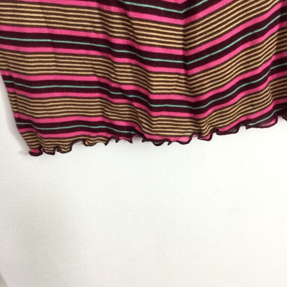 Free People Movement Womens High Jump Print Long Sleeve Oxblood Combo Sz XS NWT - Picture 8 of 16